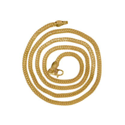 Combo of 2 Gold Plated Chains 22inch Long