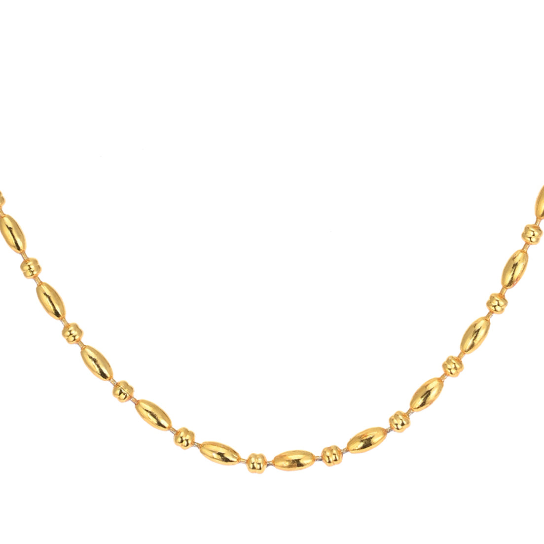 Combo of 2 Gold Plated Chains 22inch Long