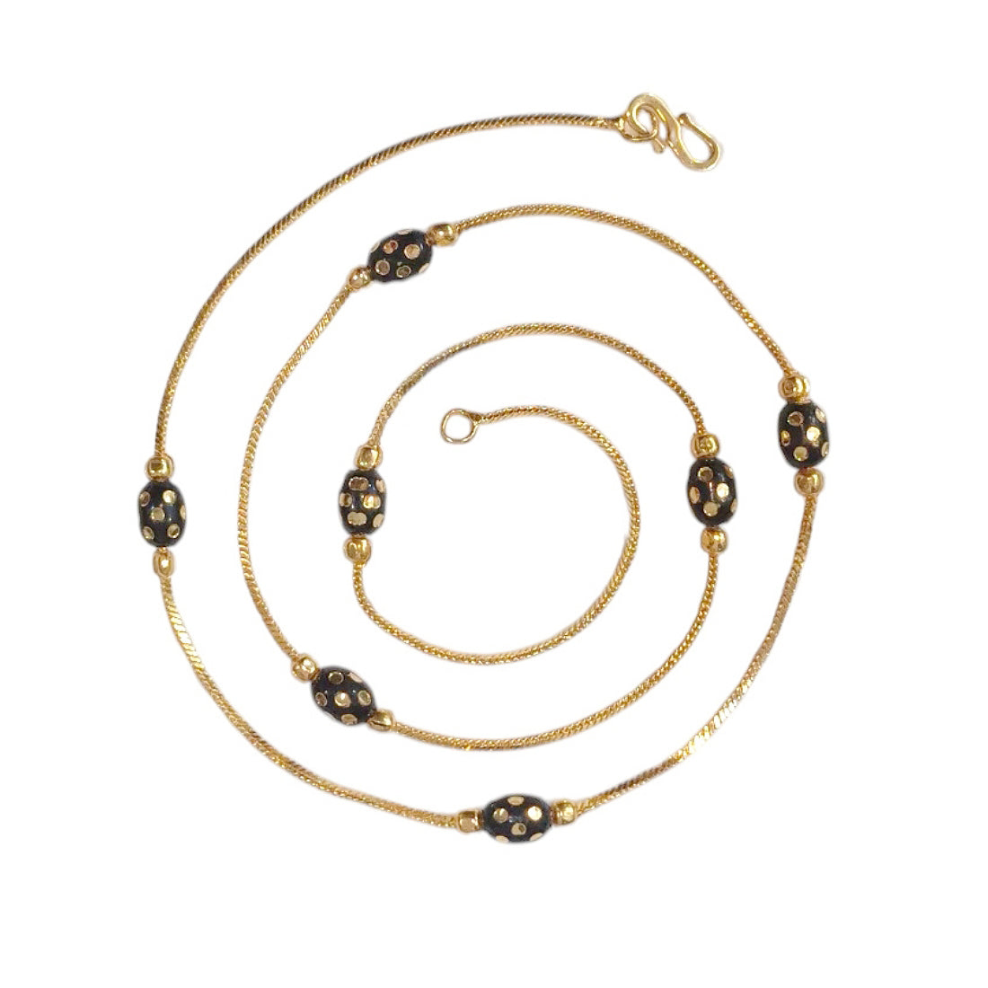 Combo of 2 Gold Plated Chains 22inch Long