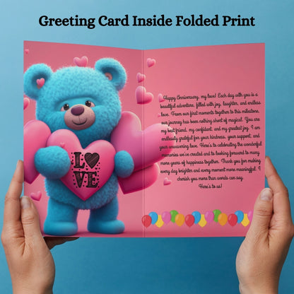 Wedding Anniversary Greeting Card