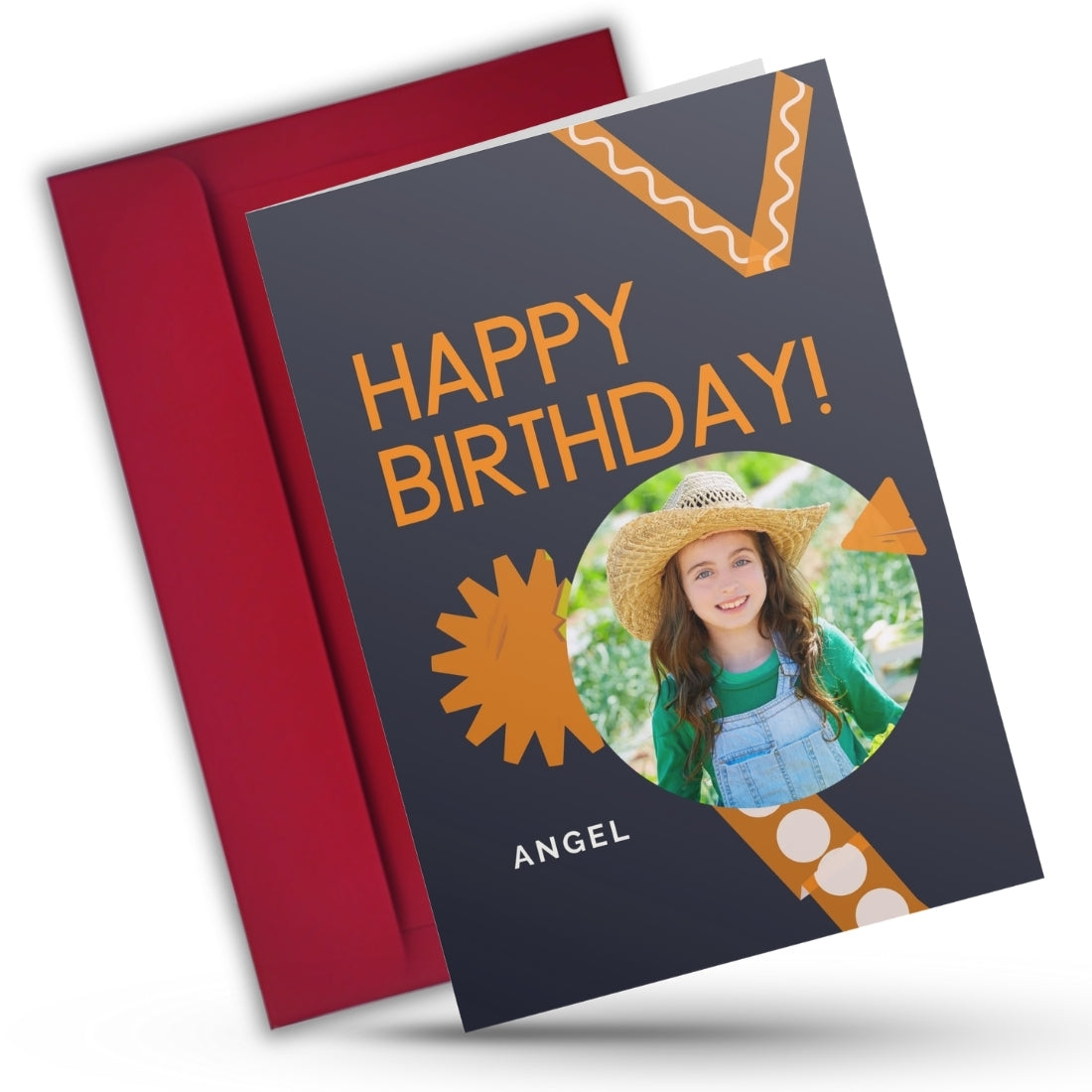 Daughter Birthday Photo Greeting Card