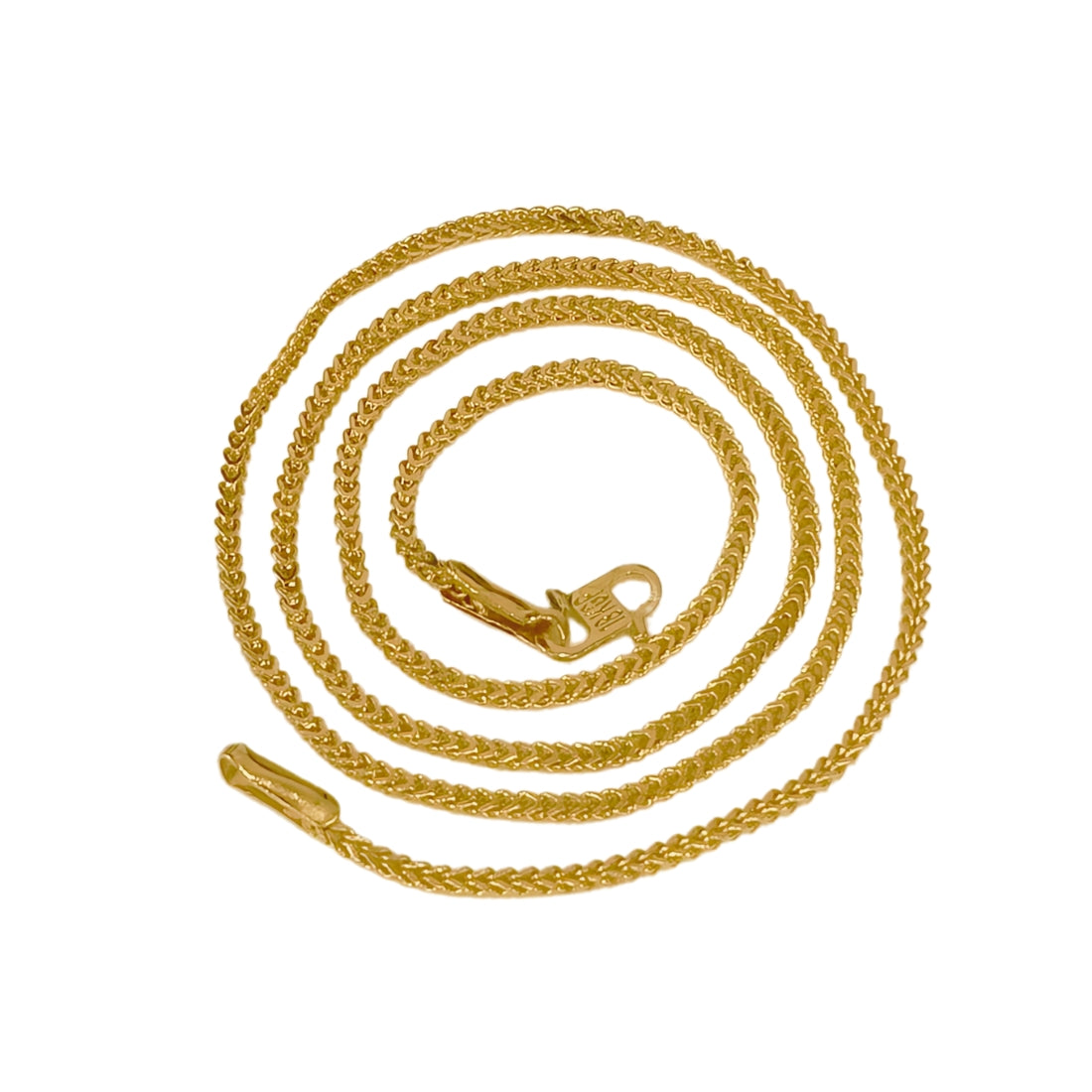 Combo of 2 Gold Plated Chains 22inch Long