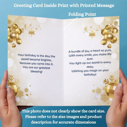 Daughter Birthday Photo Greeting Card