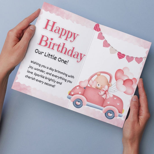 Kids Birthday Greeting Card For Son, Daughter, Family & Friends Children