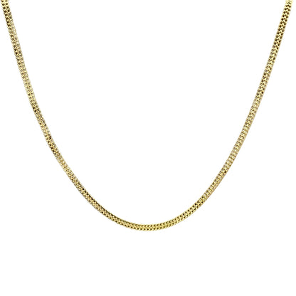 Combo of 2 Gold Plated Chains 22inch Long