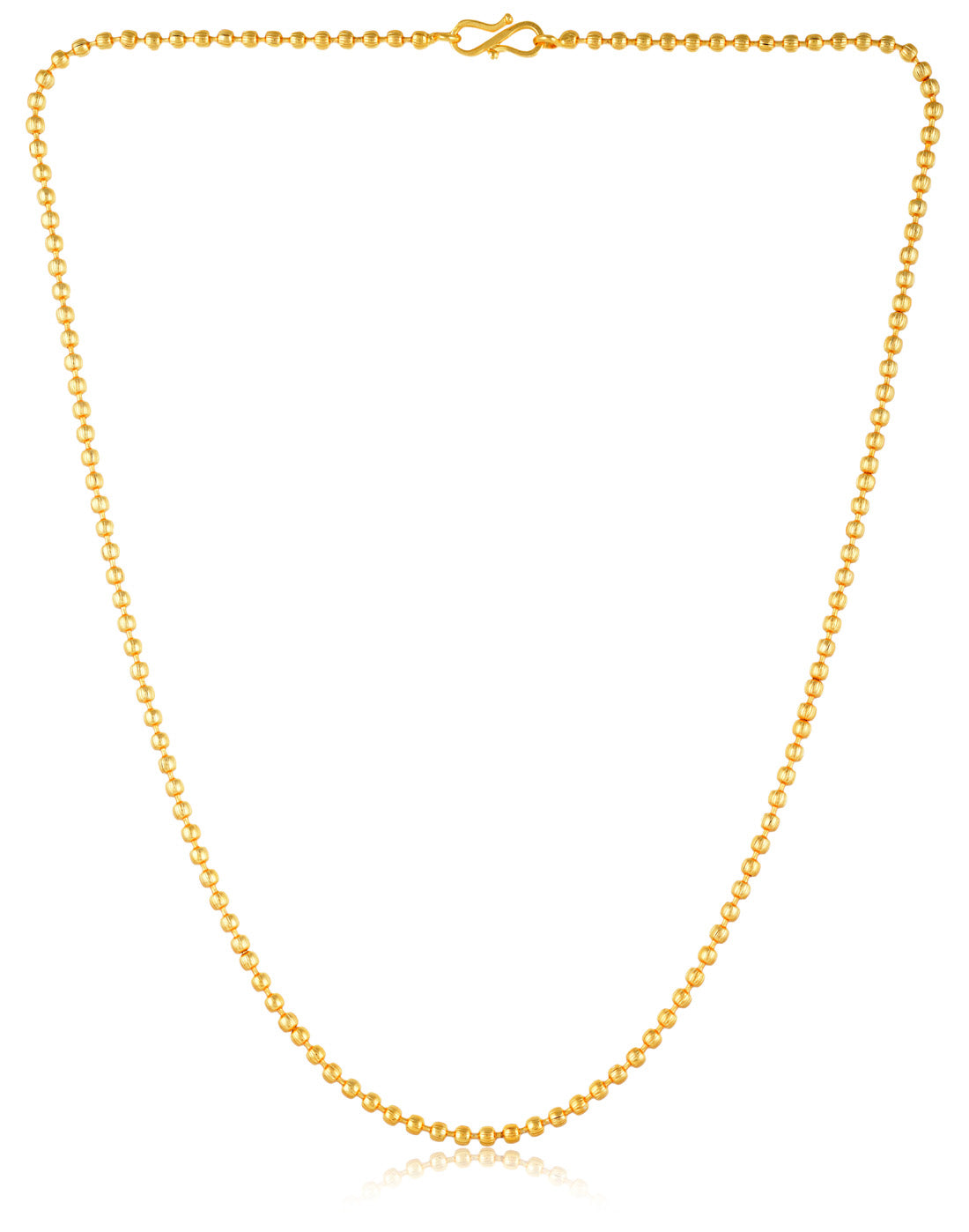 Silver Plated Anklets & 22 inch Gold Plated Chain