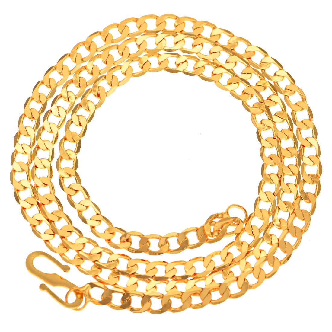 Silver Plated Anklets & 22 inch Gold Plated Chain