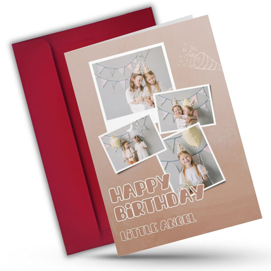 Daughter Birthday Photo Greeting Card