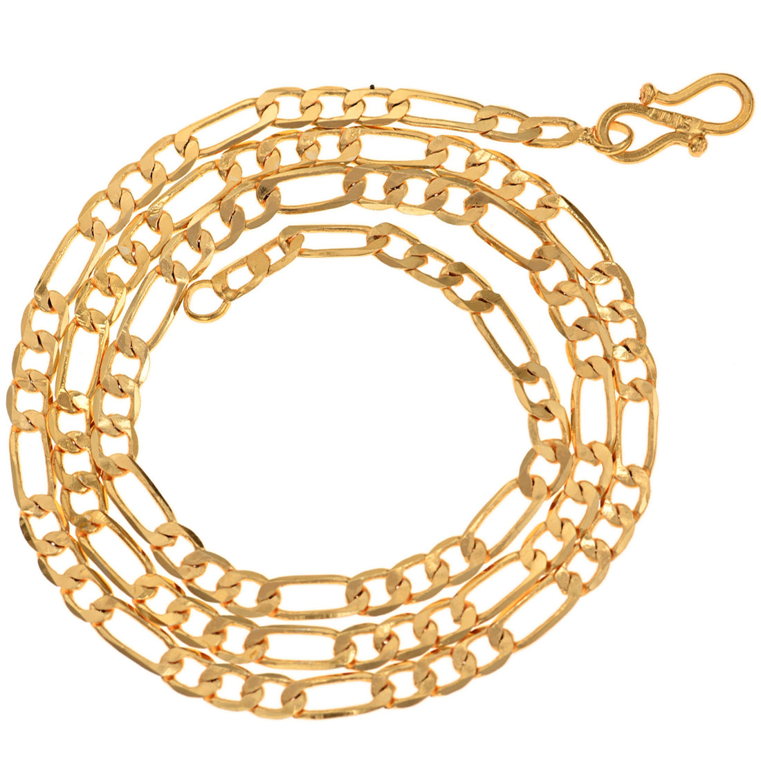 Silver Plated Anklets & 22 inch Gold Plated Chain