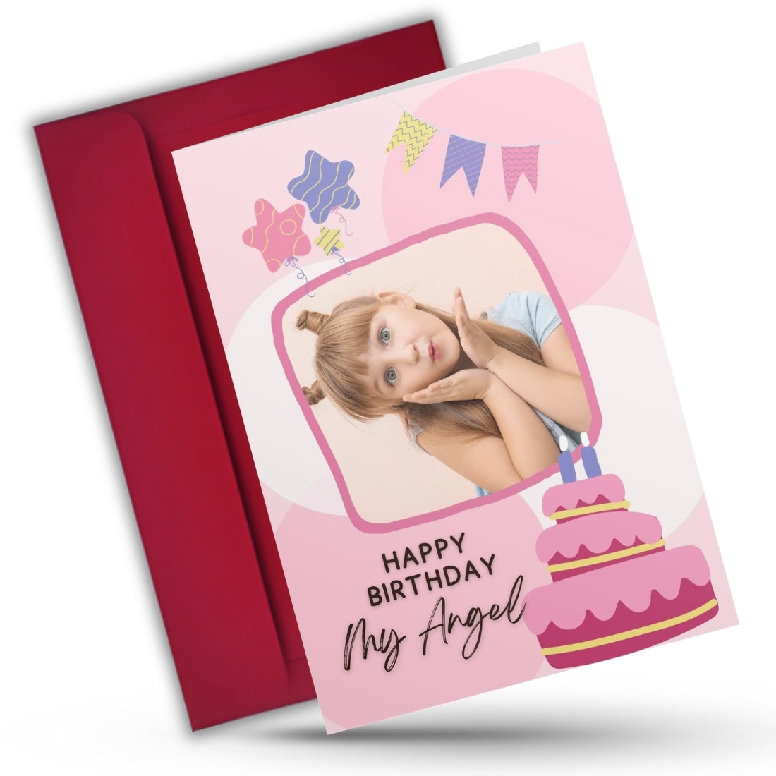 Daughter Birthday Photo Greeting Card